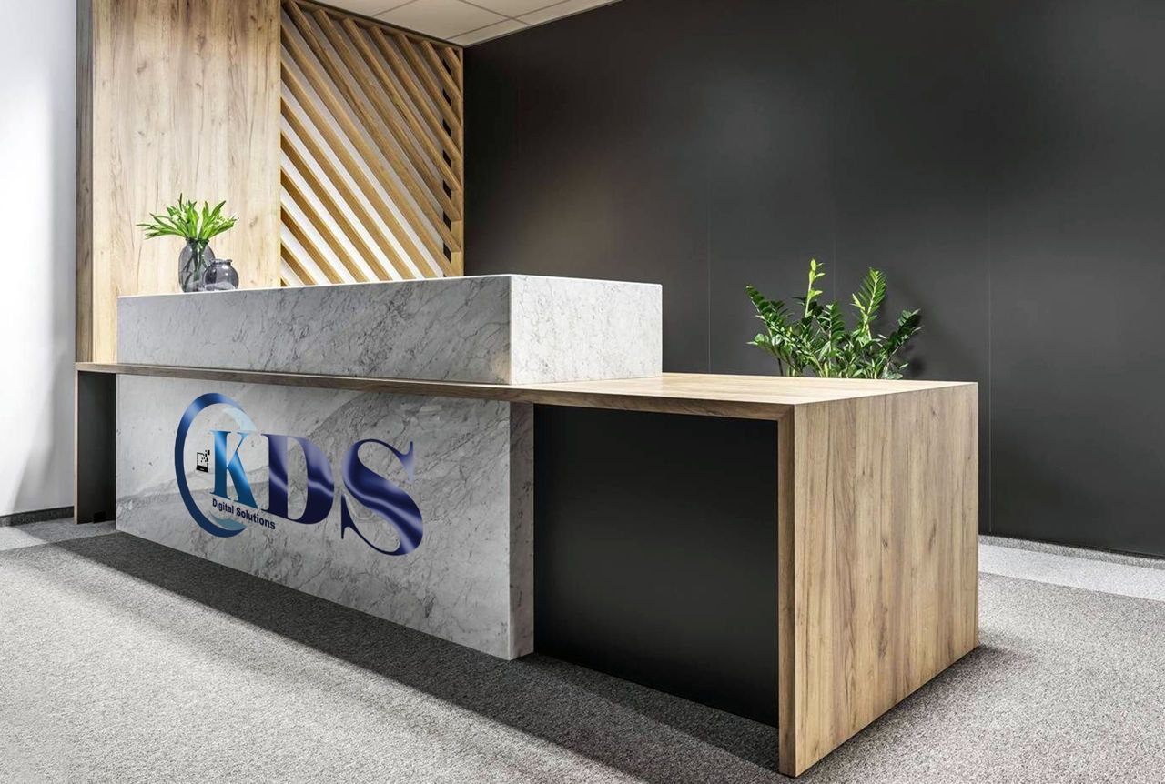 KEA Digital Solutions front desk with team working on web hosting projects